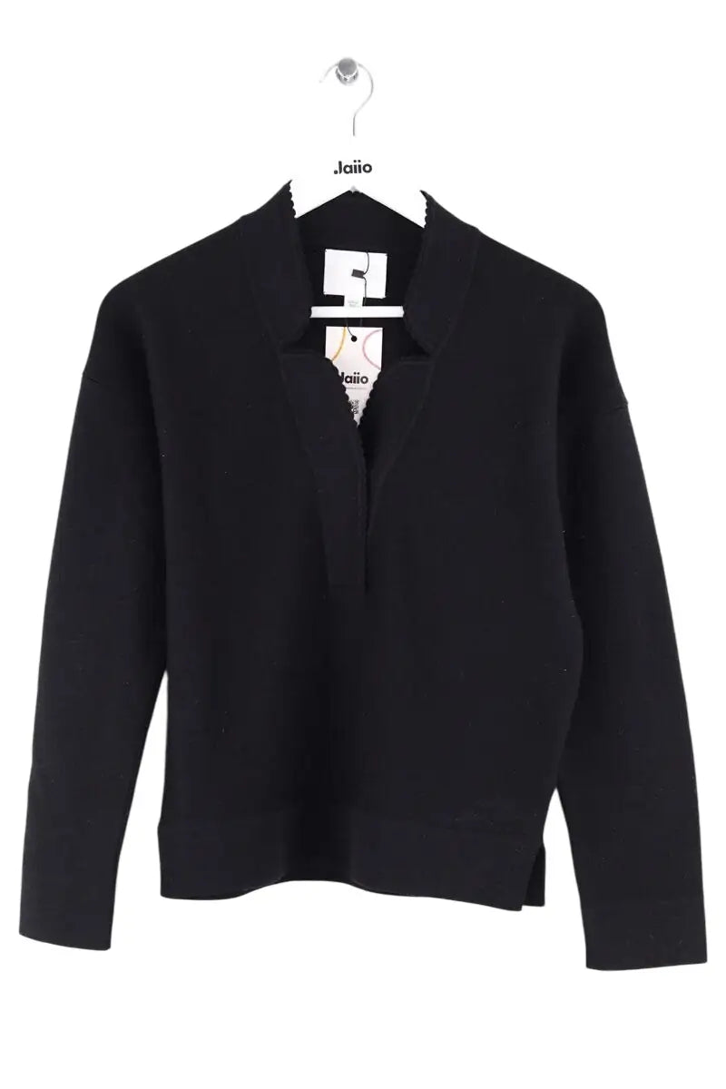 Pull Molli Noir en Laine, taille S - Seconde Main