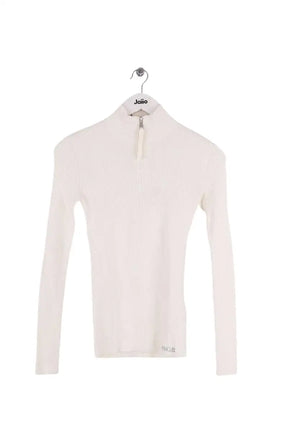 Pull Moncler Blanc en Viscose, taille S - Seconde Main