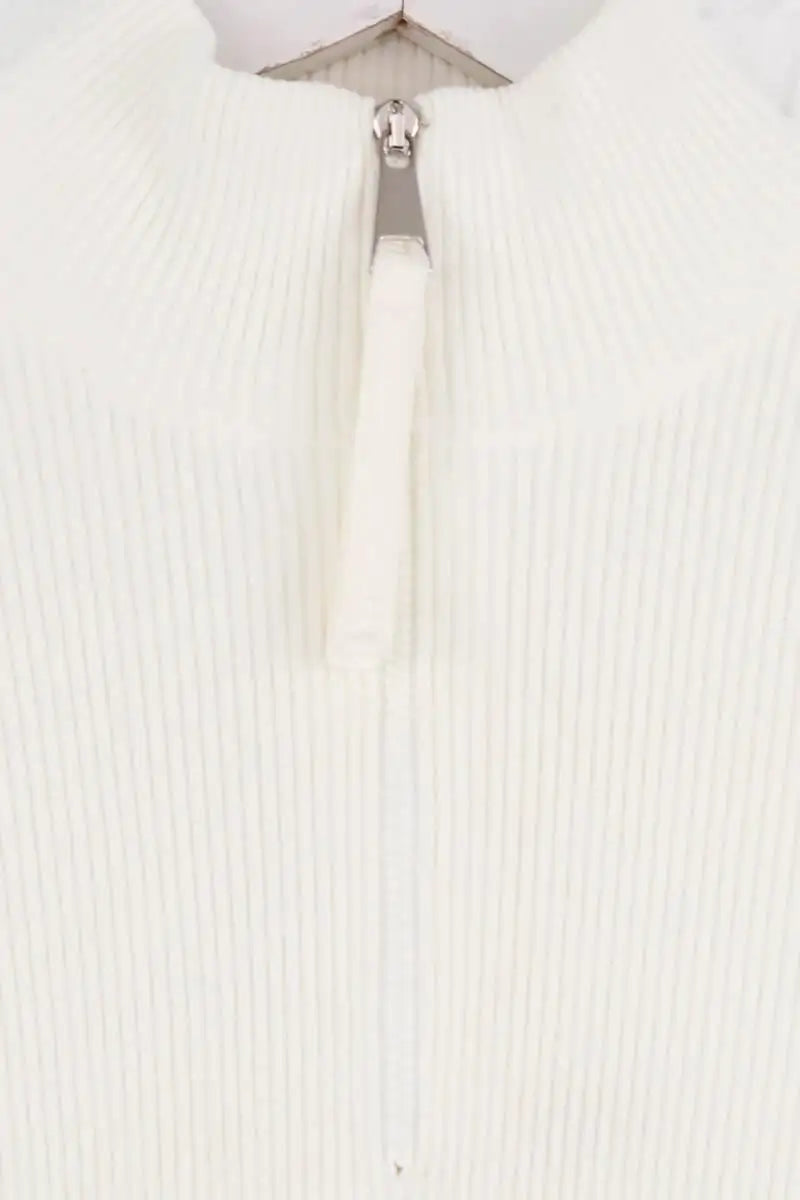Pull Moncler Blanc en Viscose