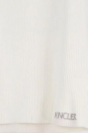 Pull Moncler Blanc en Viscose