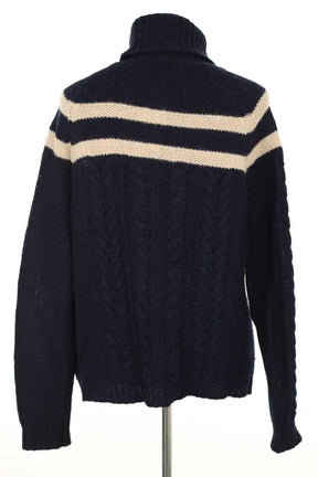 Pull Moncler Marine en Laine
