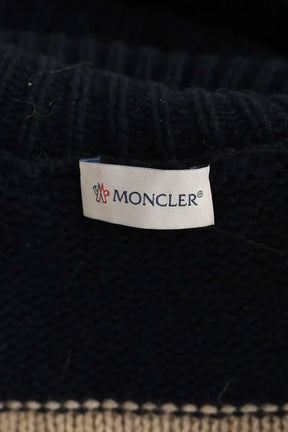 Pull Moncler Marine en Laine