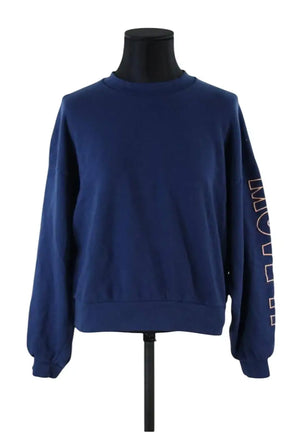 Pull Mother Bleu en Coton, taille S - Seconde Main