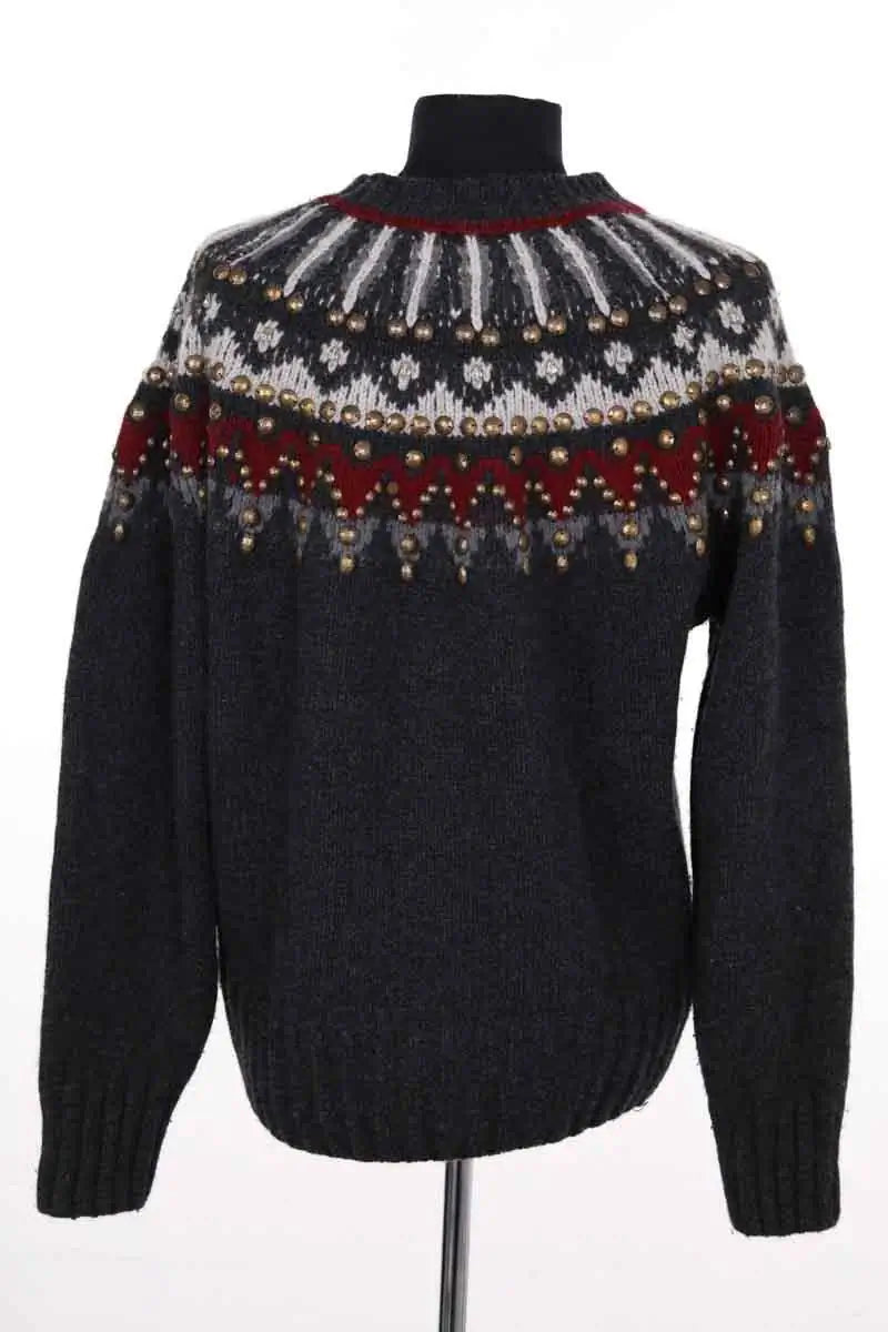 Pull Notshy Gris en Laine