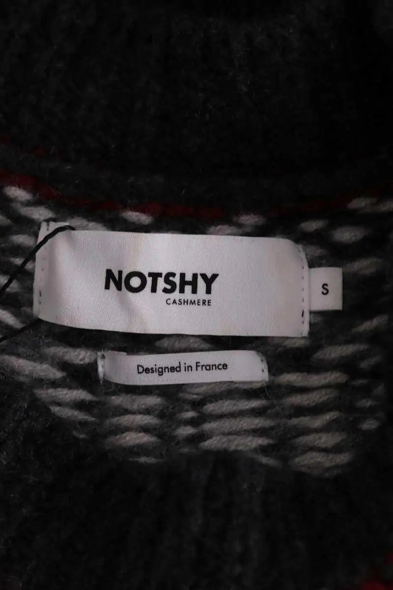 Pull Notshy Gris en Laine