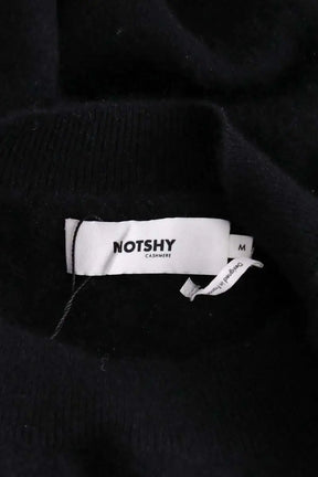 Pull Notshy Noir en Cachemire