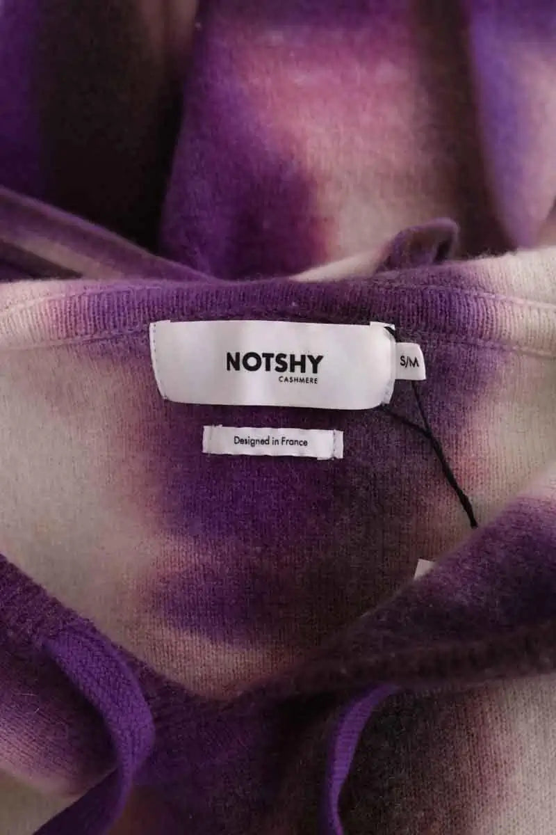 Pull Notshy Violet en Cachemire