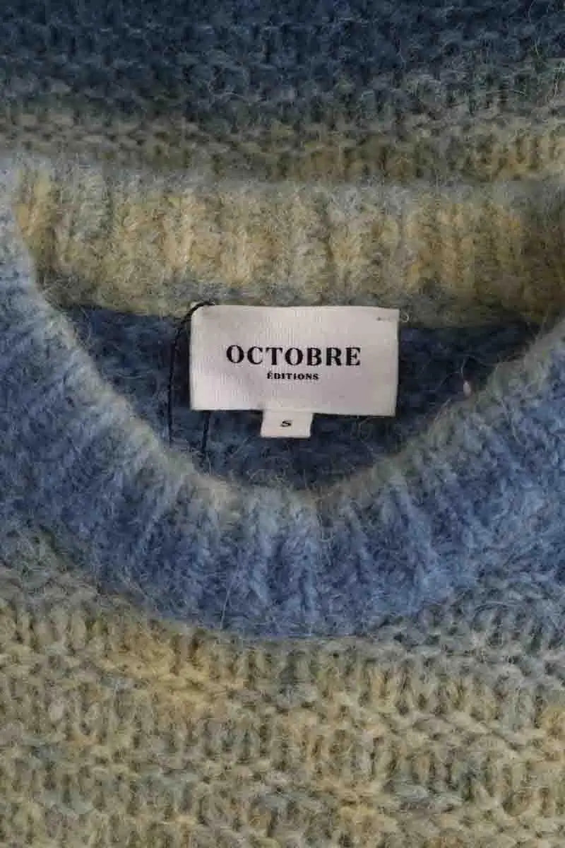 Pull Octobre Bleu en Laine