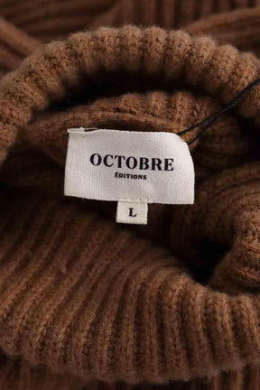 Pull Octobre Camel en Laine