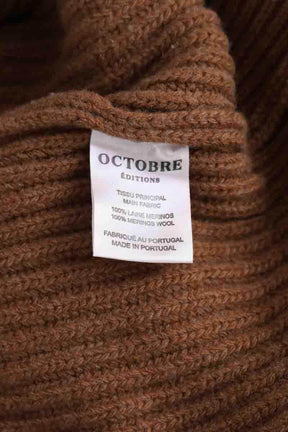 Pull Octobre Camel en Laine