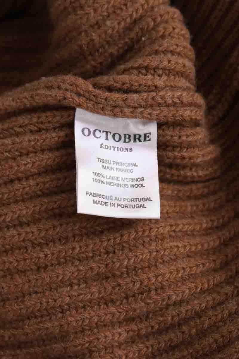 Pull Octobre Camel en Laine