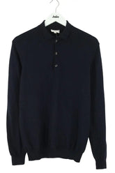Pull Octobre Marine en Laine, taille L - Seconde Main