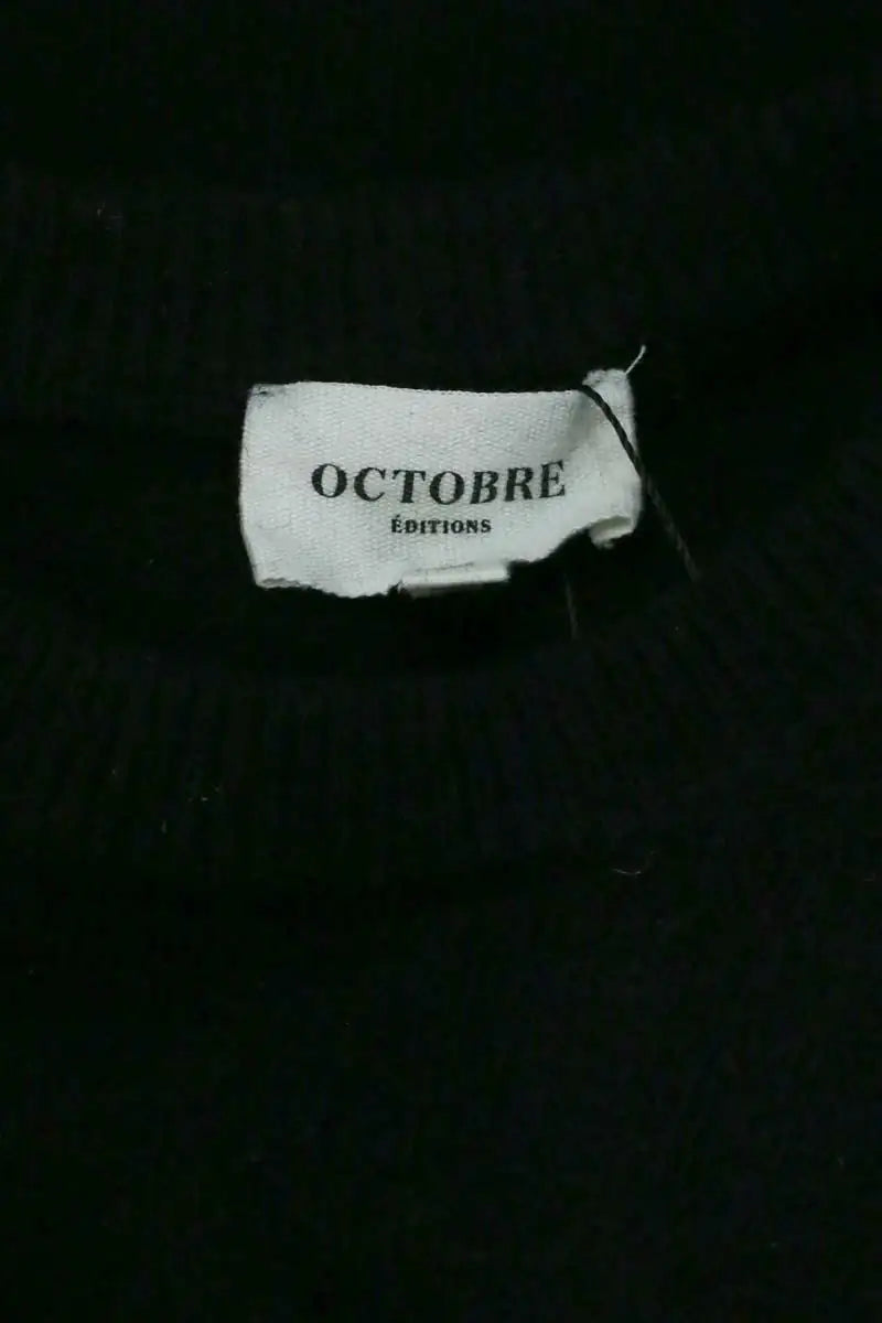 Pull Octobre Noir en Laine
