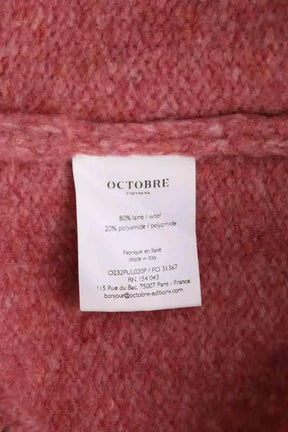 Pull Octobre Rose en Laine