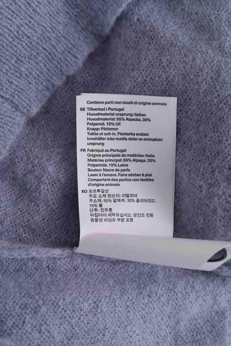 Pull Our Legacy Bleu en Laine