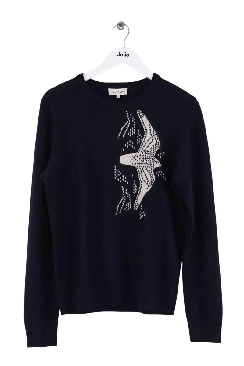 Pull Paul & Joe Bleu en Laine, taille M - Seconde Main
