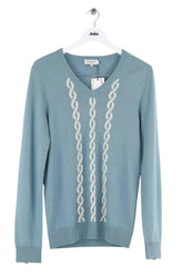 Pull Paul & Joe Bleu en Soie, taille M - Seconde Main