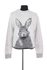 Pull Paul & Joe Gris en Synthétique, taille S - Seconde Main