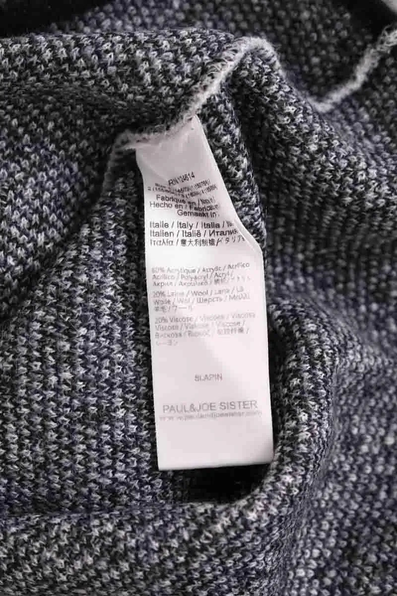 Pull Paul & Joe Gris en Synthétique