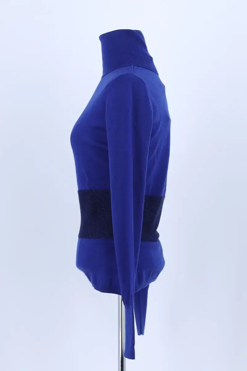 Pull Pinko Bleu en Laine