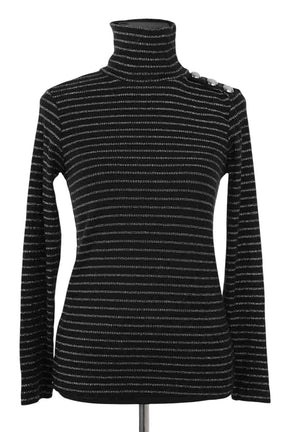 Pull Pinko Noir en Coton, taille L - Seconde Main