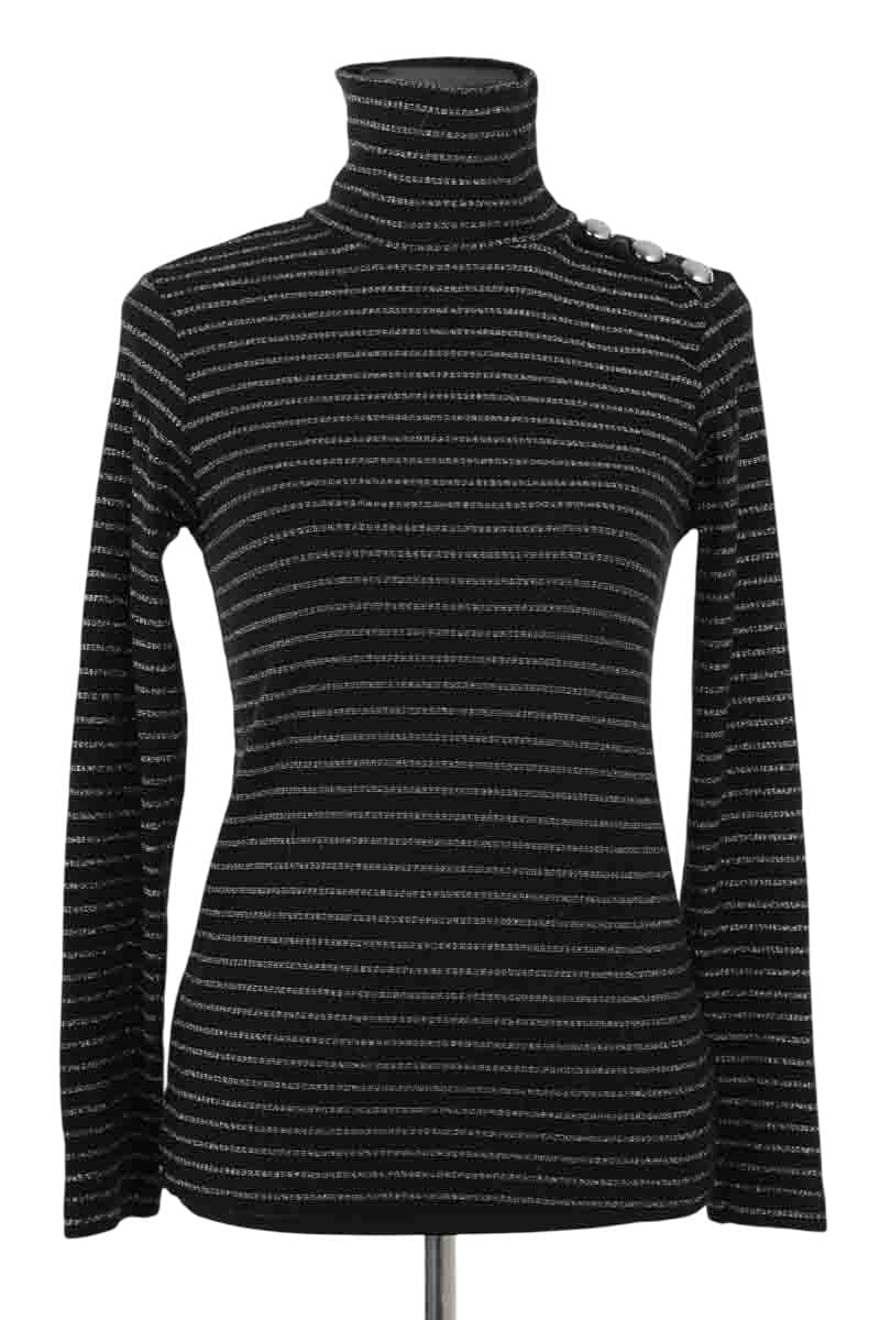 Pull Pinko Noir en Coton, taille L - Seconde Main