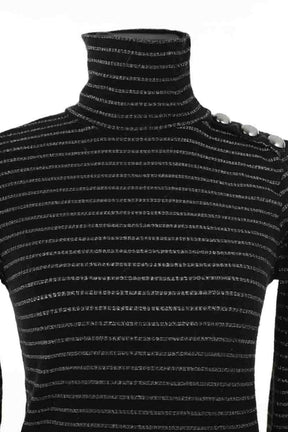 Pull Pinko Noir en Coton