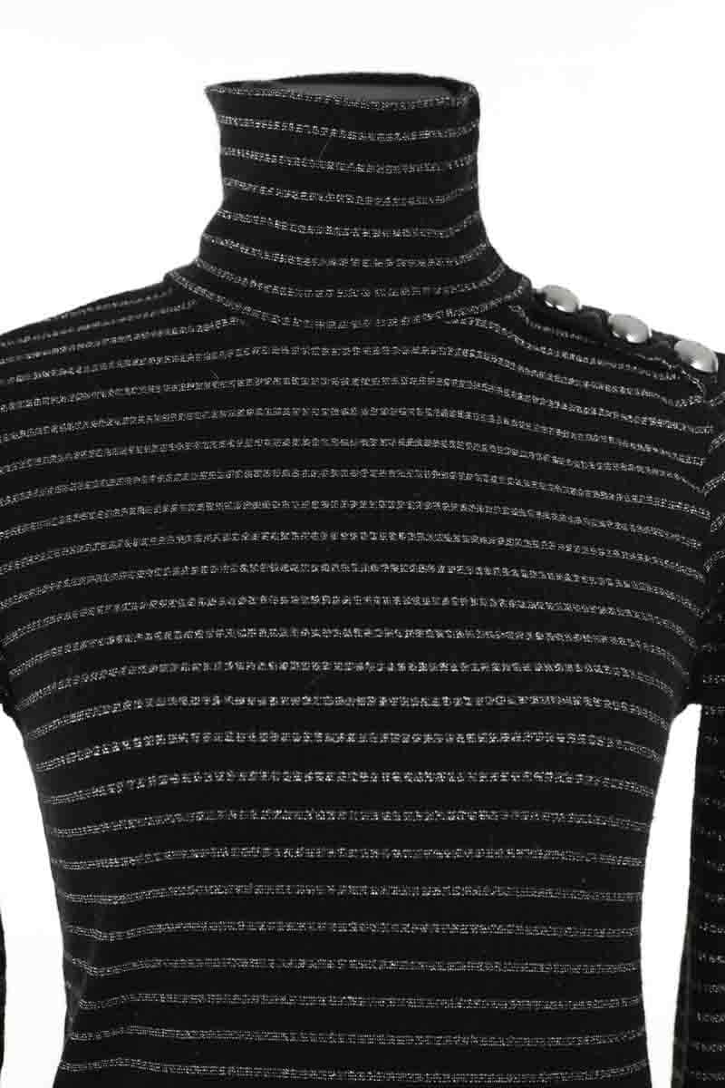 Pull Pinko Noir en Coton