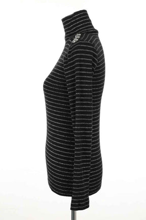 Pull Pinko Noir en Coton