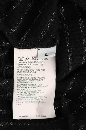 Pull Pinko Noir en Coton