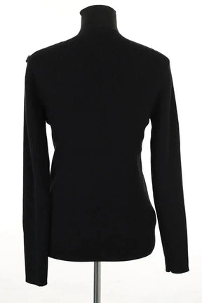 Pull Pinko Noir en Coton