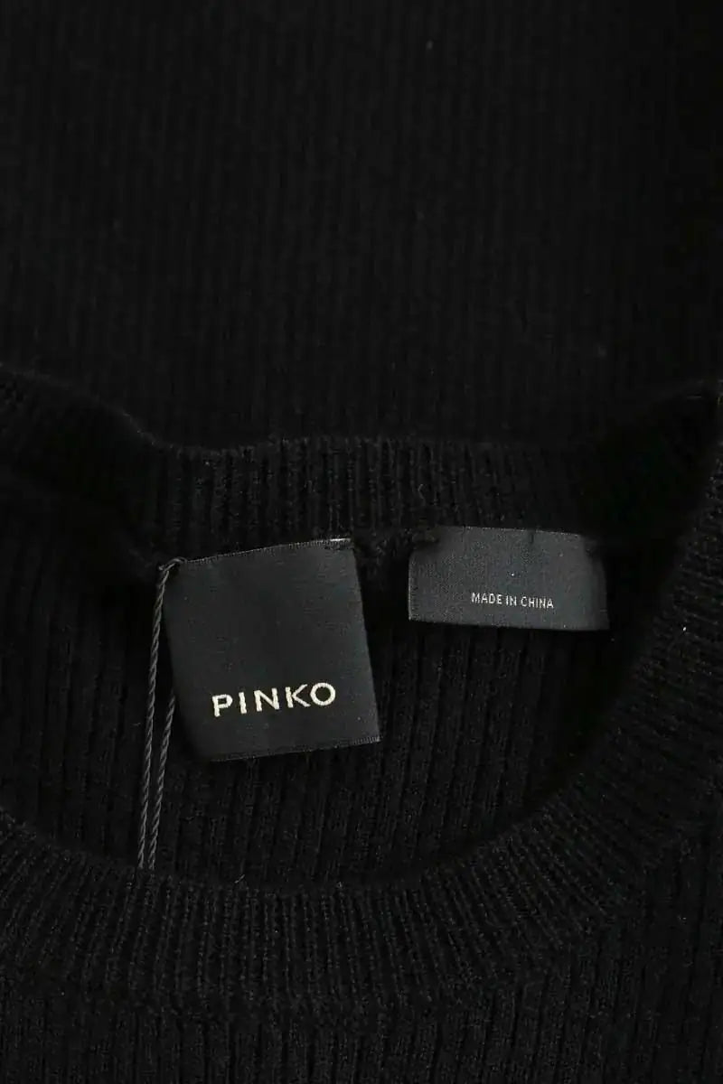 Pull Pinko Noir en Coton