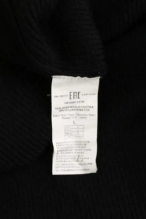 Pull Pinko Noir en Coton