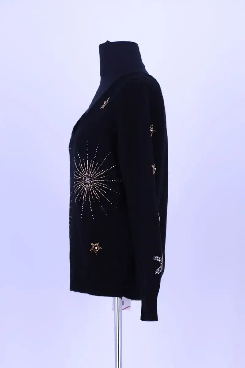 Pull Pinko Noir en Laine