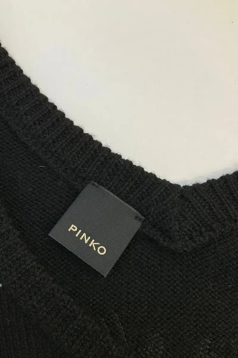 Pull Pinko Noir en Laine