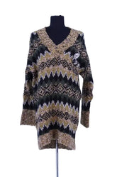 Pull Pinko Vert en Laine, taille S - Seconde Main