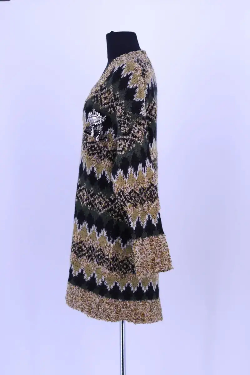 Pull Pinko Vert en Laine