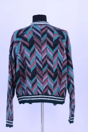 Pull Pinko Vert en Viscose