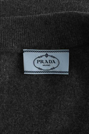 Pull Prada Anthracite en Cachemire