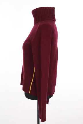 Pull Prada Bordeaux en Laine