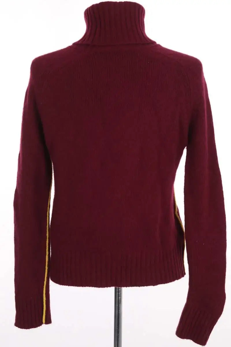 Pull Prada Bordeaux en Laine