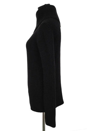 Pull Prada Noir en Laine