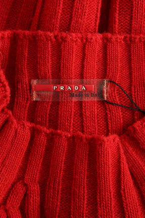 Pull Prada Rouge en Laine
