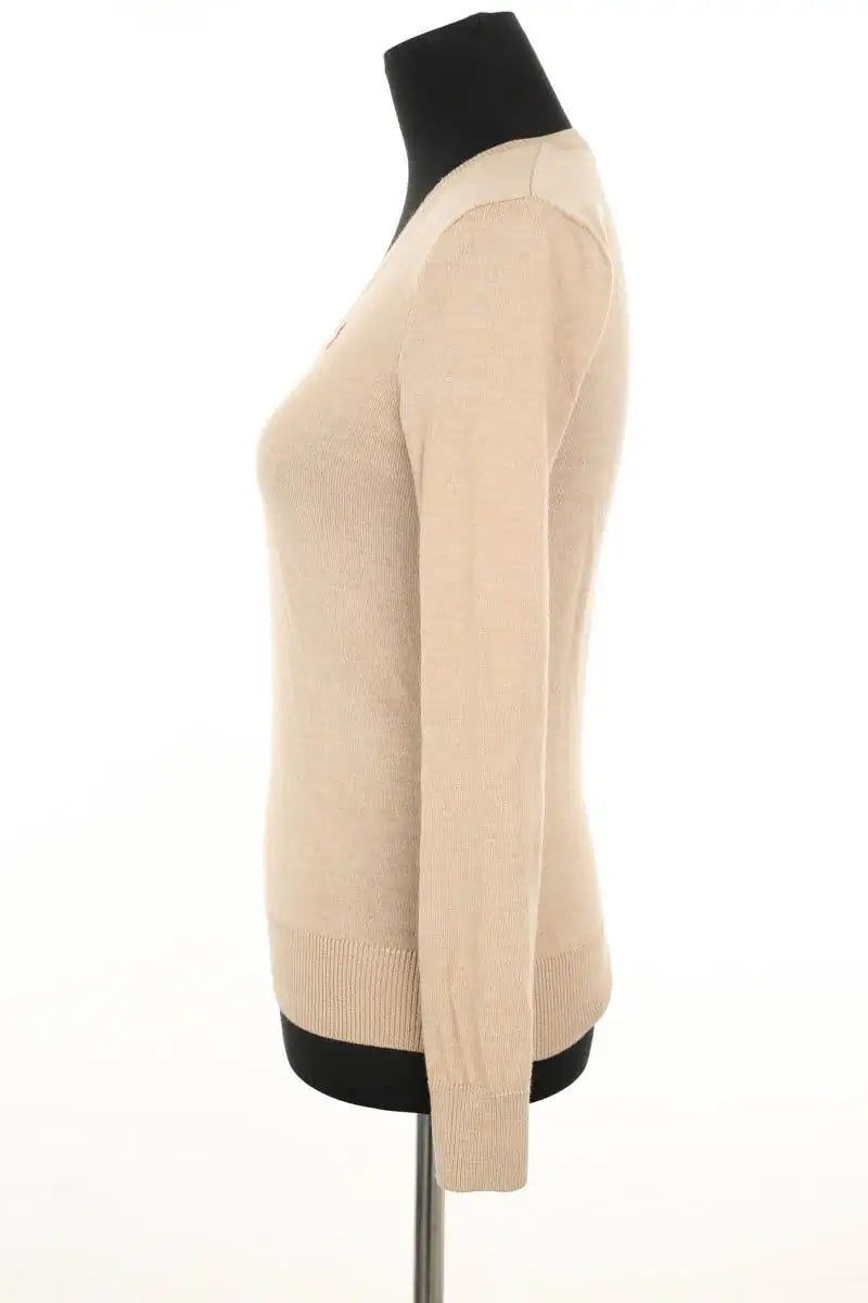 Pull Ralph Lauren Beige en Laine