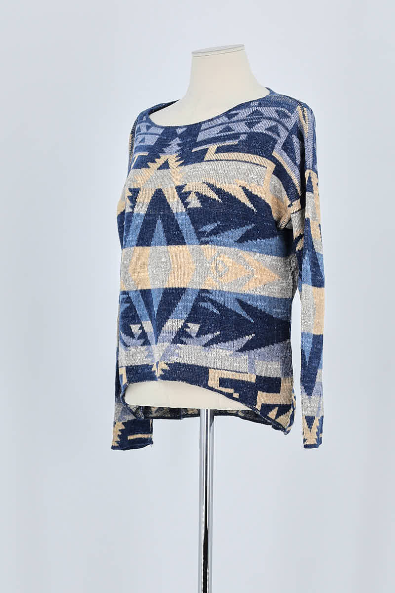 Pull Ralph Lauren Bleu en Coton