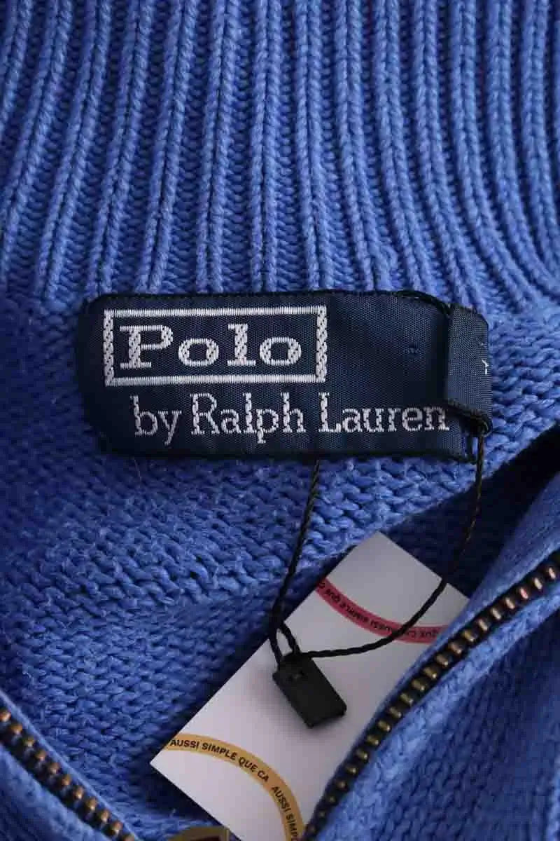 Pull Ralph Lauren Bleu en Coton