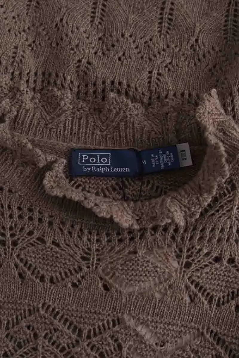 Pull Ralph Lauren Gris en Synthétique