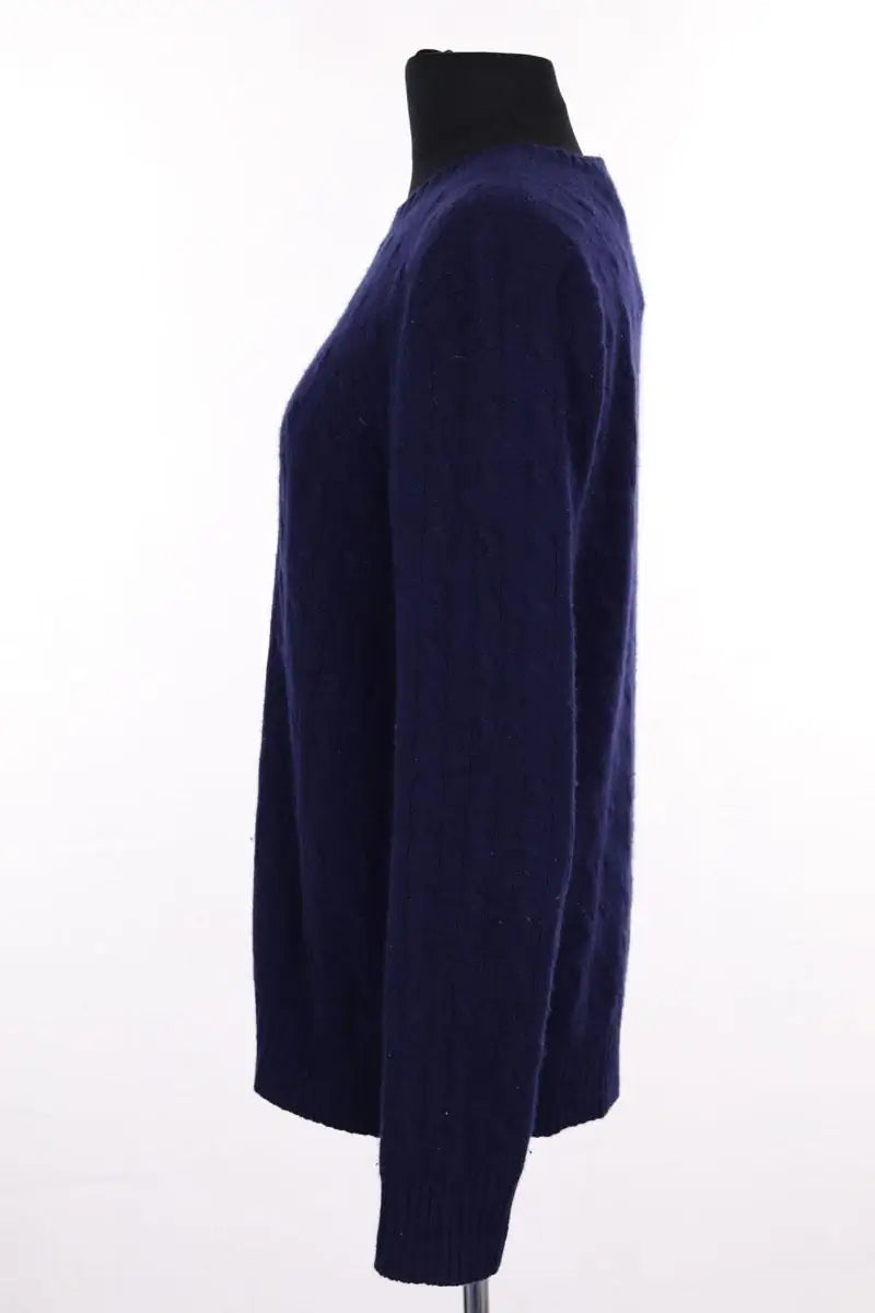 Pull Ralph Lauren Marine en Cachemire