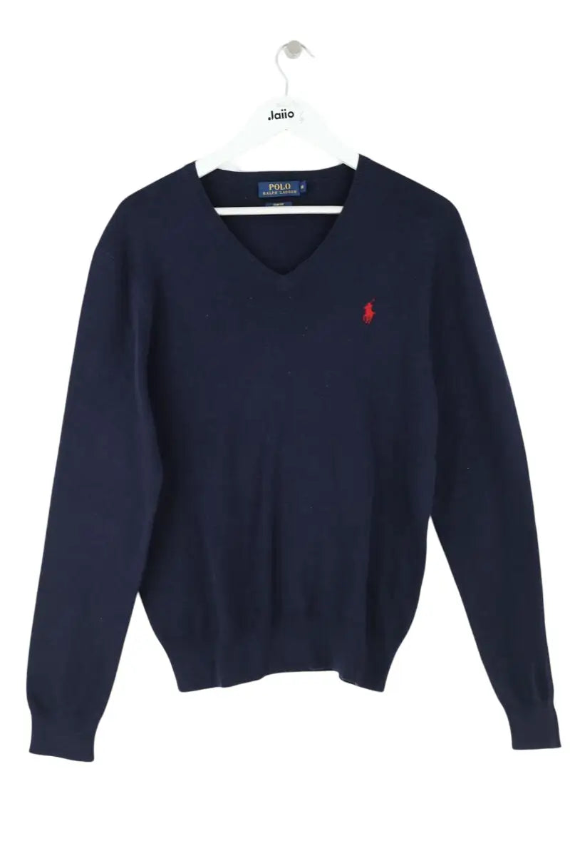 Pull Ralph Lauren Marine en Coton, taille M - Seconde Main