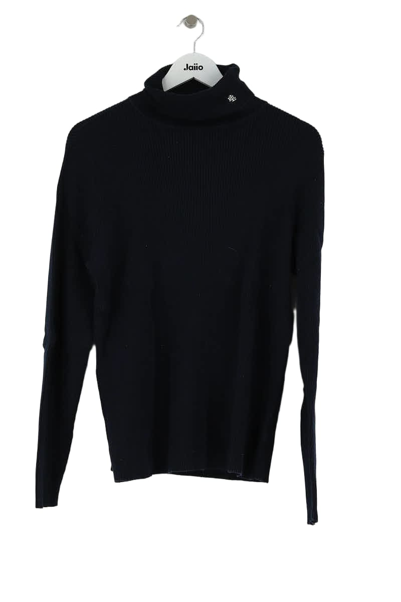 Pull Ralph Lauren Marine en Coton, taille XL - Seconde Main